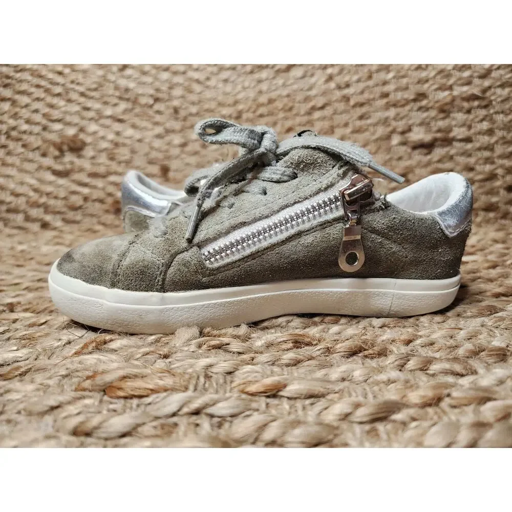 Vintage Havana Kids Susu - Gray Suede Shoes Size 13 School Casual